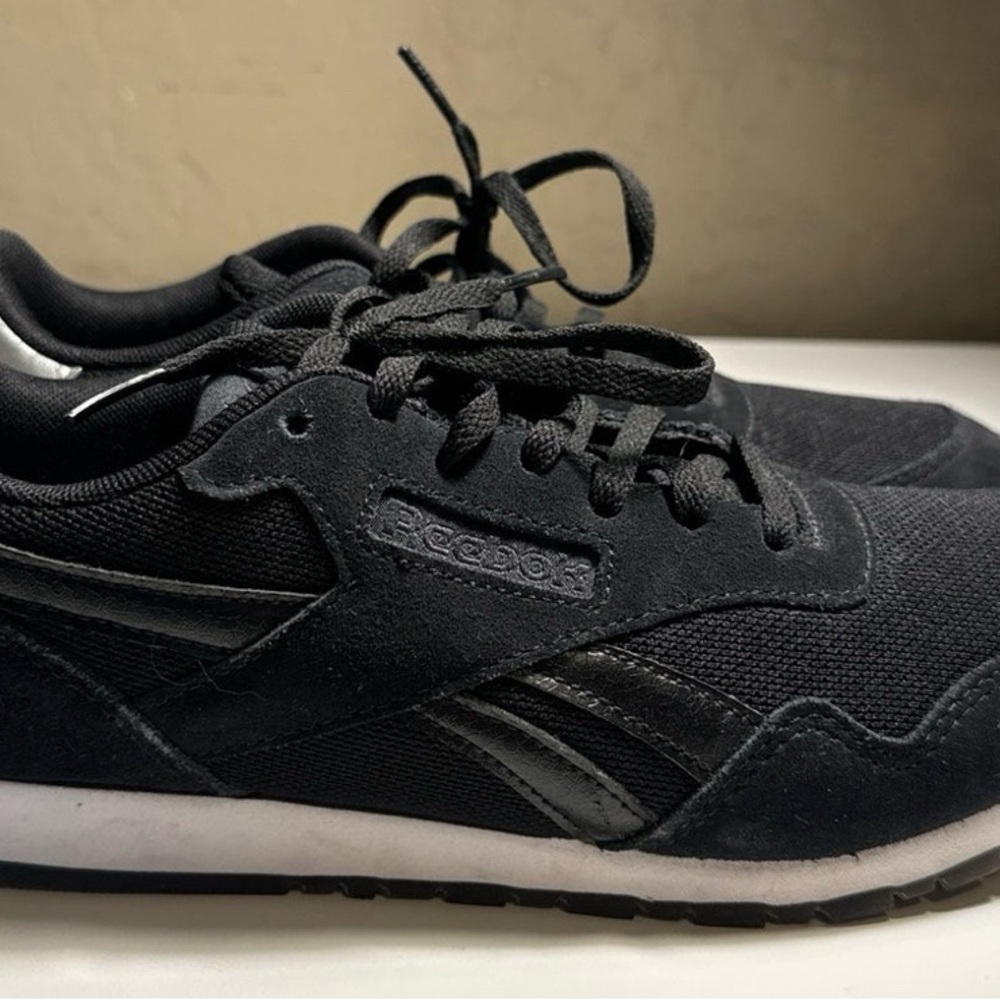 Reebok Sneakers Black Royal Classics Foamlite Shoes size 7.5 - Picture 5 of 6